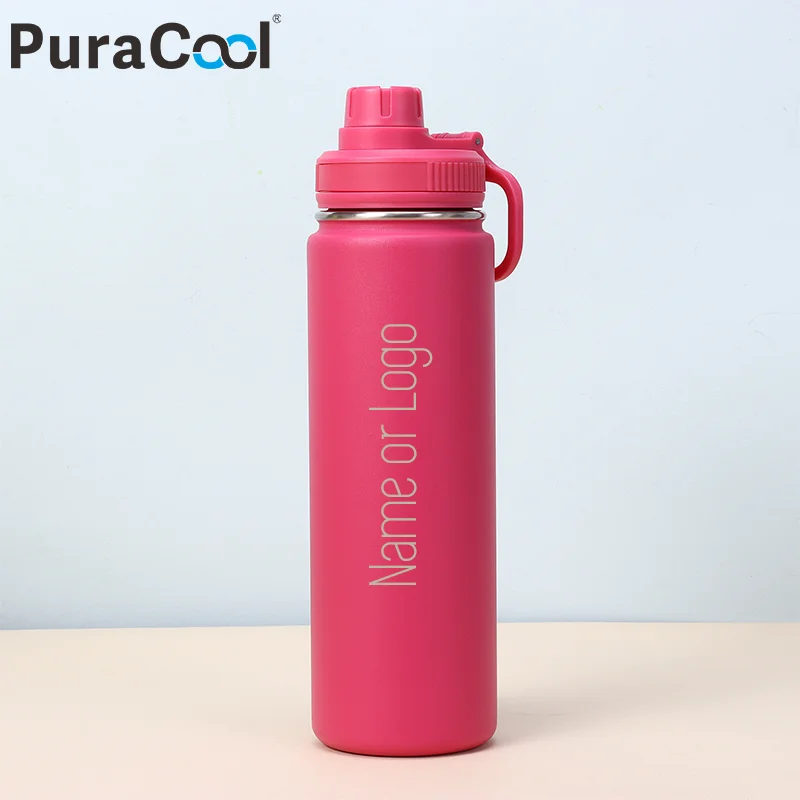 Custom 304 Stainless Steel Insulated Water Bottle 600ml 700ml 800ml Tumbler Flask