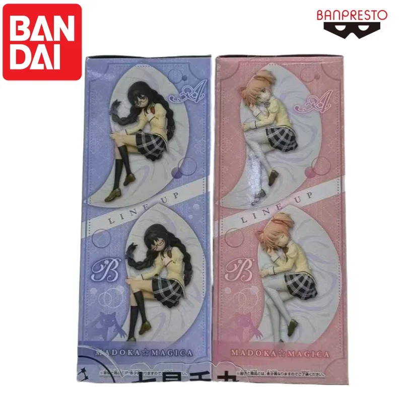 

Bandai в наличии, оригинальная кукла Kaname Banpresto Madoka, новая фигурка в штучной упаковке, анимационные периферийные устройства, персонажи, гараж
