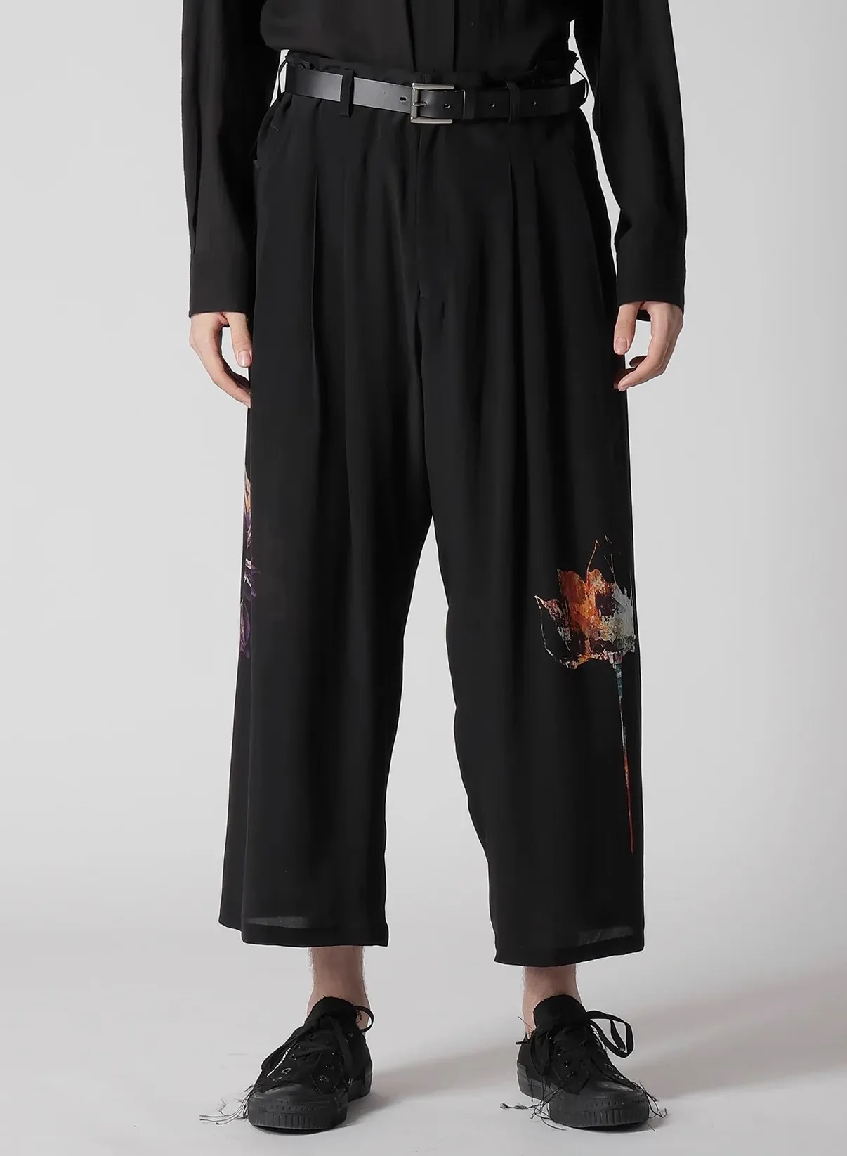 FANDISHI  new Japanese and Korean style casuals Loose fit Dark winds Men's pants