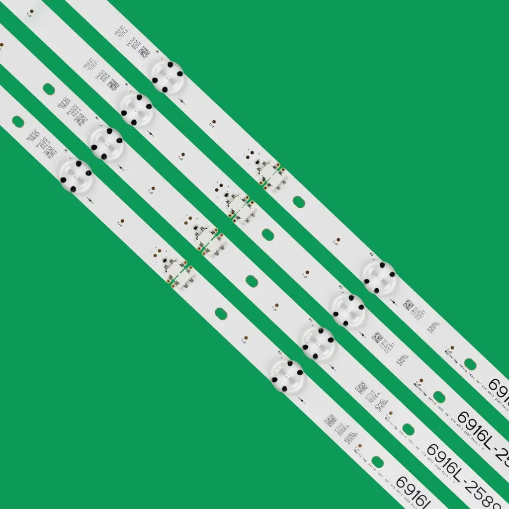 Podświetlenie TV paski dla LG 49LH5700 49LH6000 49LH6000-DB 49LH6000-SB 49LH6000-UB 49LH6600 49LH6610 49LH6680 49 V16 ART3 2588 Rev