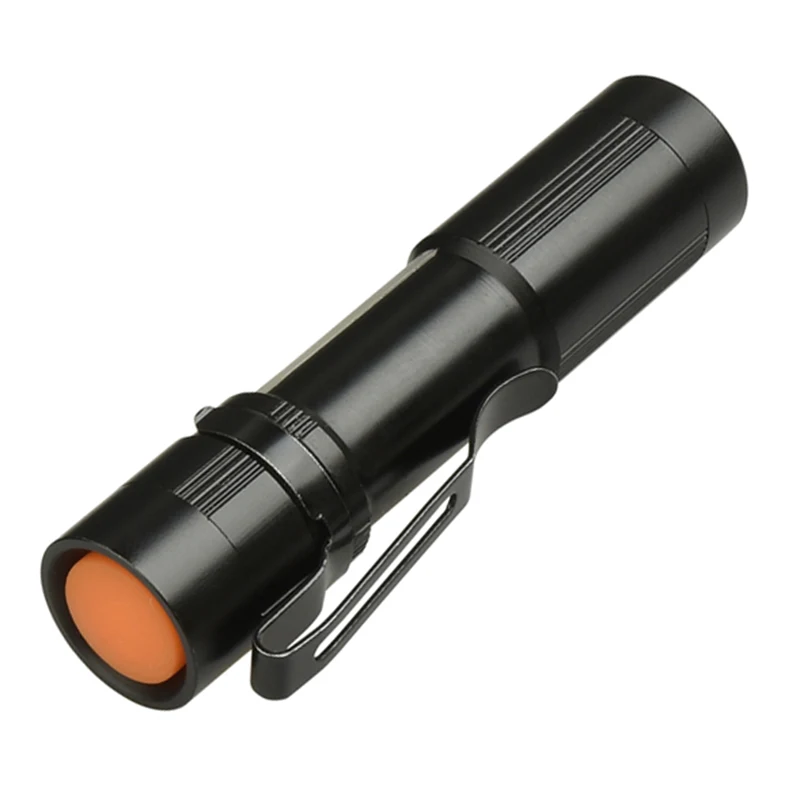 Super Bright LED MINI Flashlight Q5 COB Zoomable Waterproof Aluminum 4 Modes Torch Use AAA Battery for Camping Working Bulbs