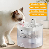 Smart Cat Water Fountain Automatic Pet Water Dispenser For Cats Dog Drinking Purifier Fountain with Recirculate Filters
