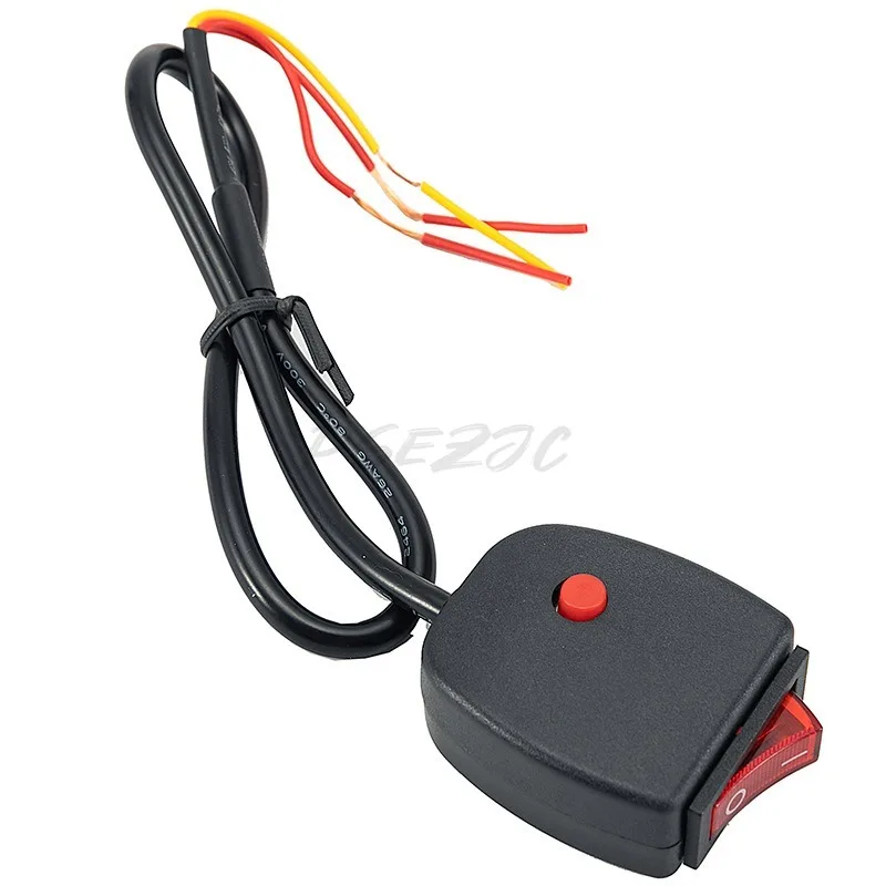 LED Strobe Warning Light 12V Flashing Signal Modification Light 2 LED Grille Light