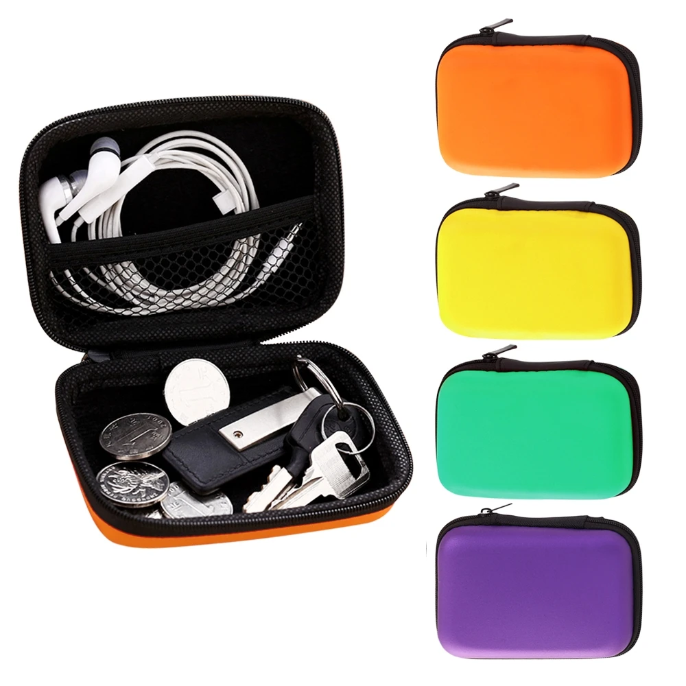 【Fast Delivery】Storage Box For Earphone Cable Key Skincare Jewelry Box Cosmes Box Travel Storage Bag Cable Organizer