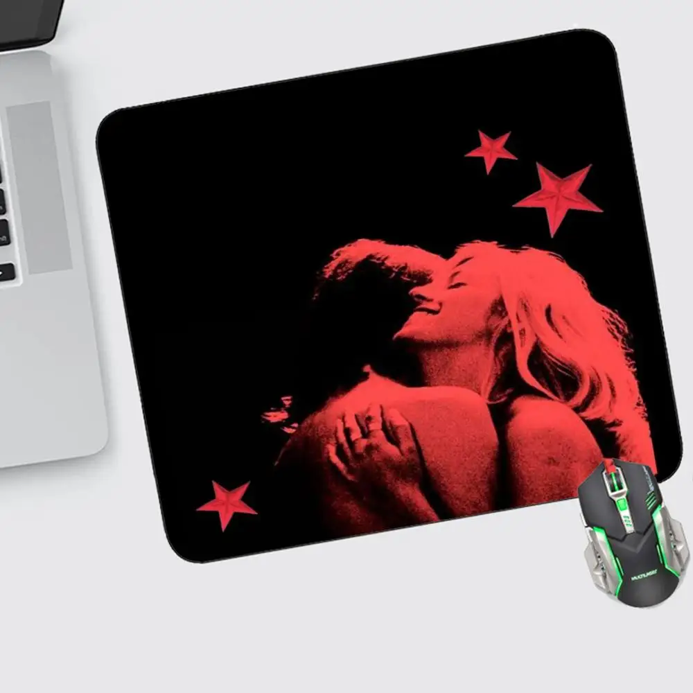 

TV Girl Mouse Pad Small Gaming Accessories Keyboard Computer Offices Desk Mat Pc Gamer Non-slip Rubber Mousepad