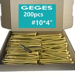 200pcs #10*4