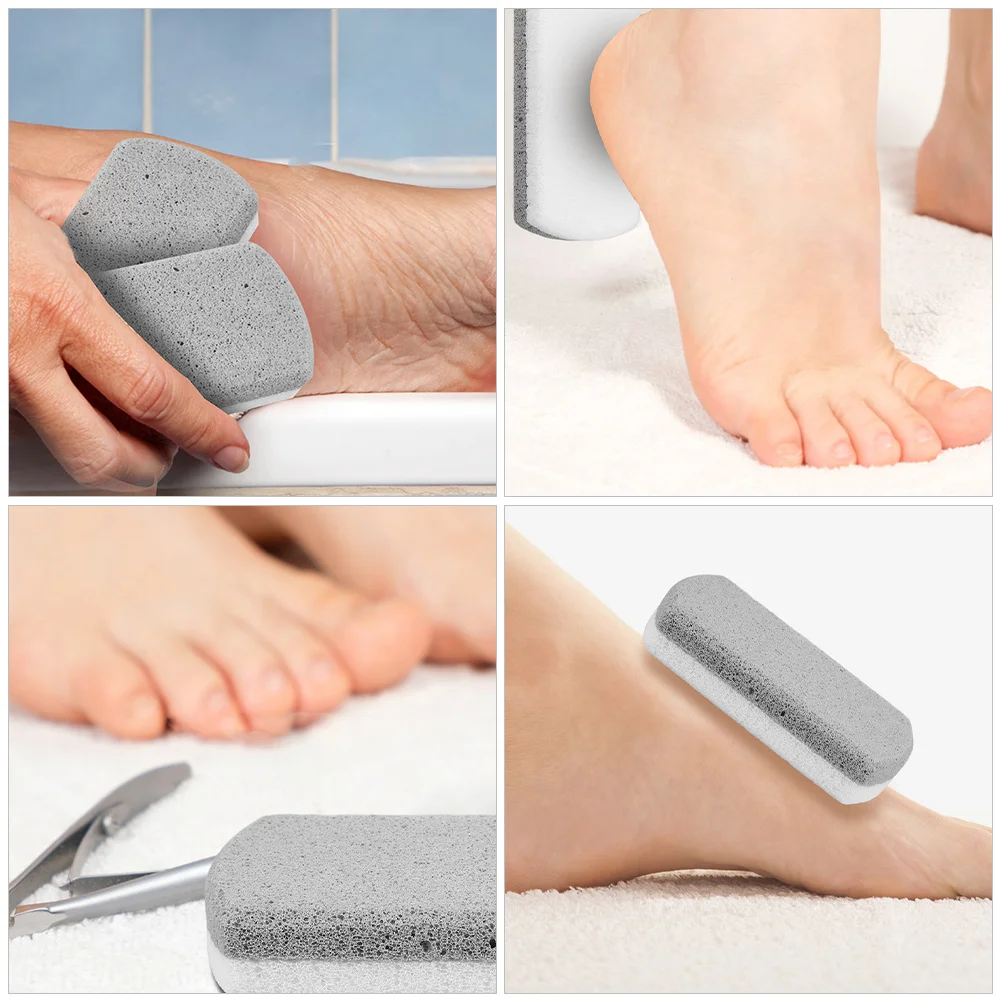 2-częściowa deska do wcierania stóp Pedicure Exfoliator Scrubber Heel Scraper Tool Naprawa dłoni Złuszczanie