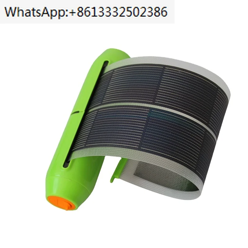 

Flexible Solar Panel CIGS Solar Charger for Mobile Phone Charging and flash lighting for emergency situation