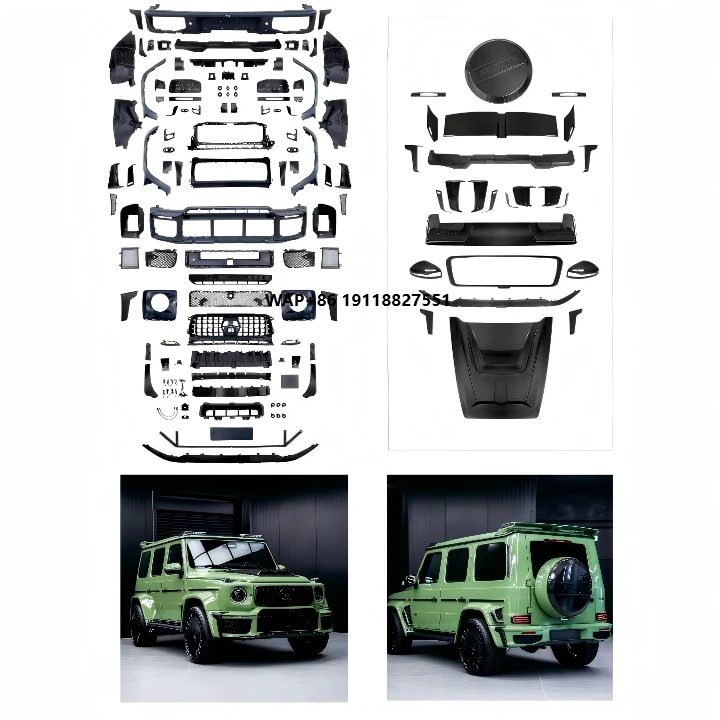 Compatible with 25 G-Class W465 modifications featuring the Wide Star Enclosure Kit.