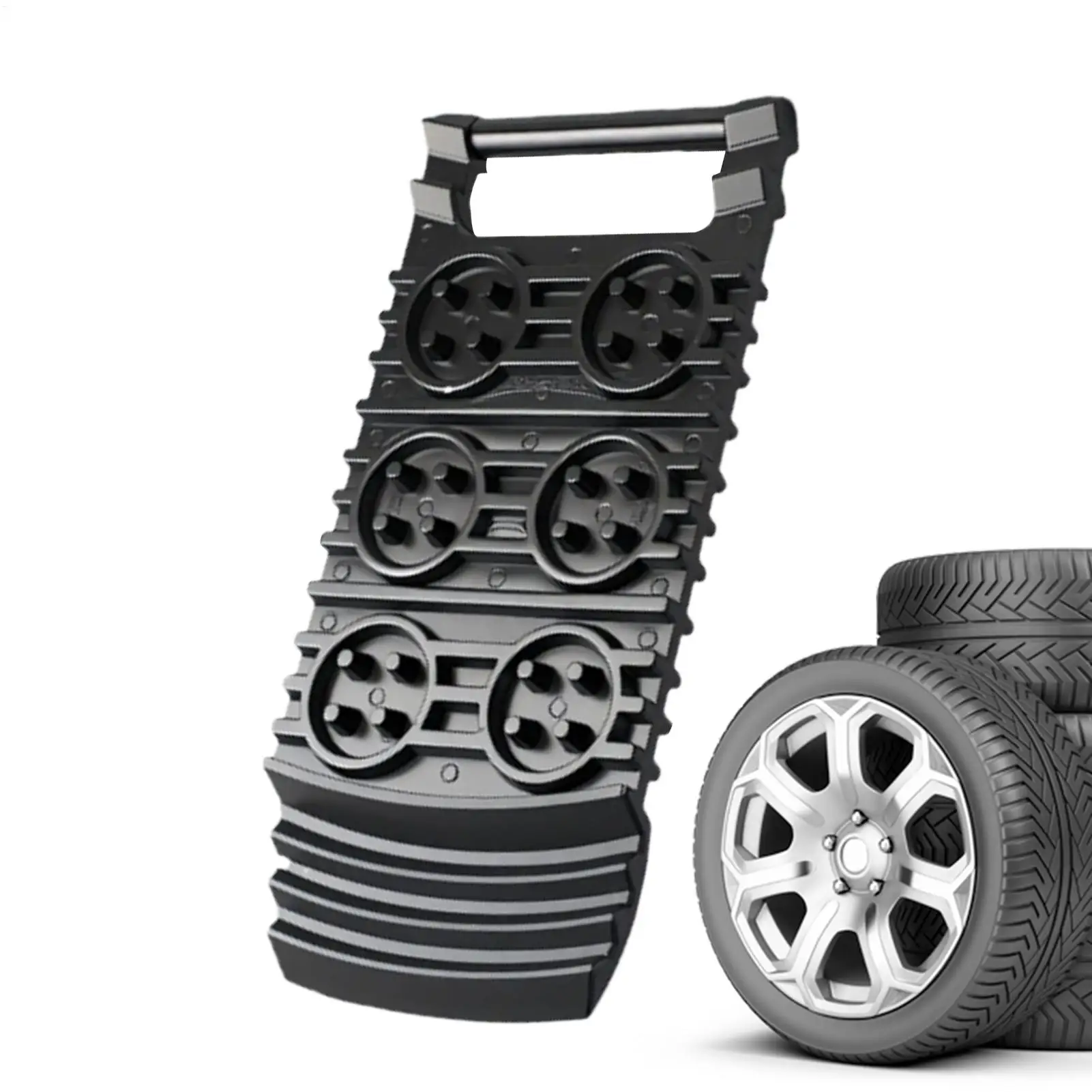 Tire Traction Mats For Cars Wheel Ladder Recovery Accessories For Emergencies Trucks Vehicle Snow Sand Off-Road Rescue 1PC