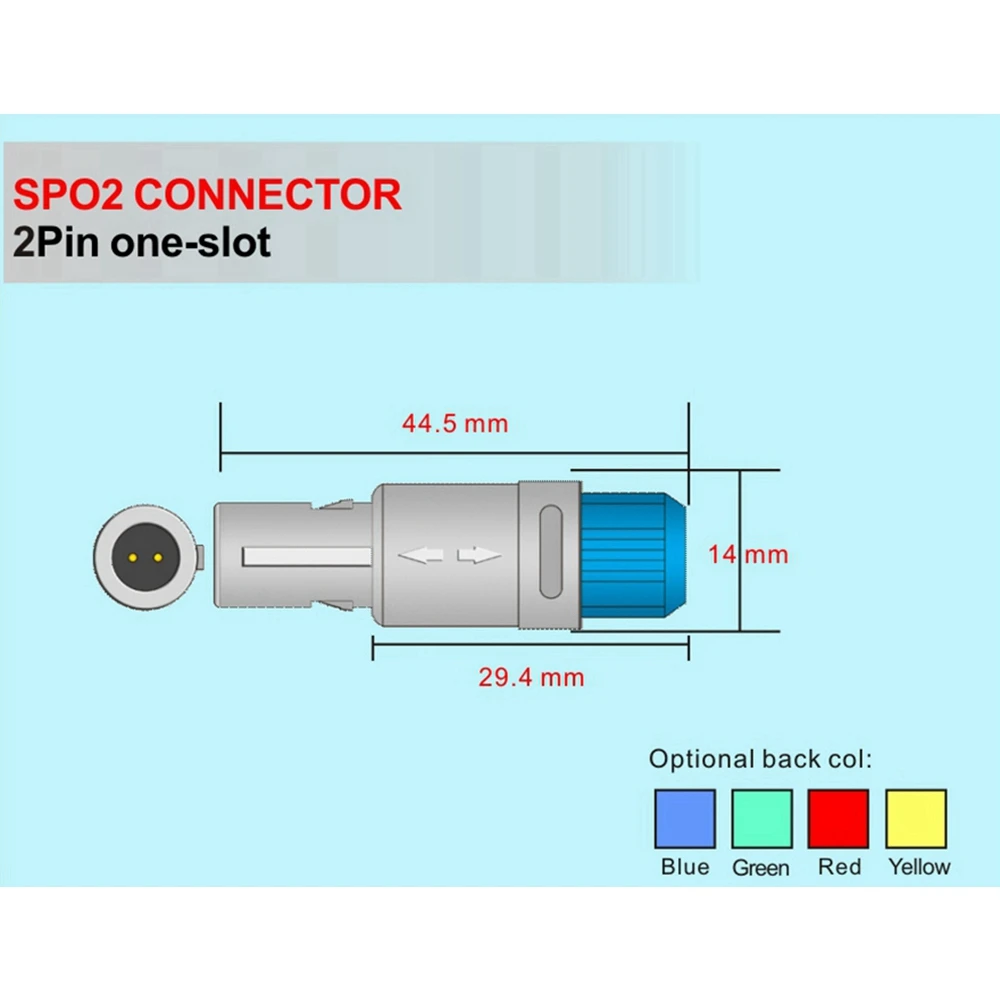 

Стандартные детали датчика spo2, соединительный элемент, 2 контакта, 4 контакта, 5 контактов, 6 контактов, 7 контактов, 5 шт. в упаковке