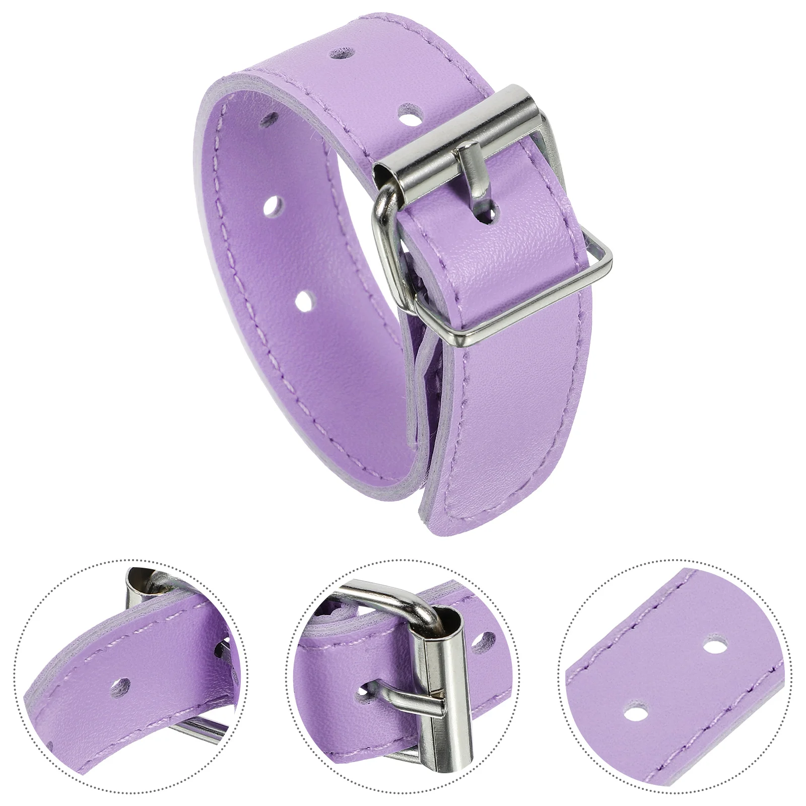 

Adjustable Bike Basket Strap Sturdy Pu Belt Detachable Front Handlebar Strap For Bicycle Scooter Cycling Accessories