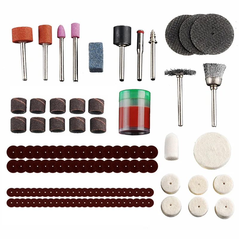 105Pcs Mini Drill Multi-Rotary Tool Accessory Set Grinding Polishing Rotary Tool Rotary Polishing Kit