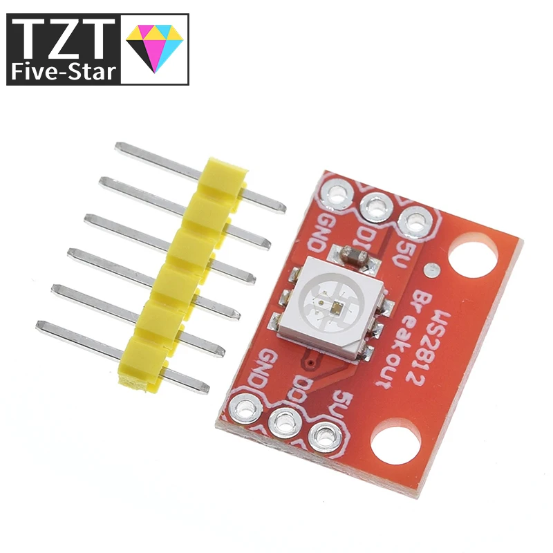 1/10PCS New WS2812 RGB LED Breakout module For arduino