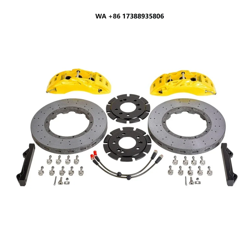 ICOOH Custom Car Brake Caliper Small 6 Piston Brakes Caliper Kit 300MM for Endless 670 for Yaris Hiace