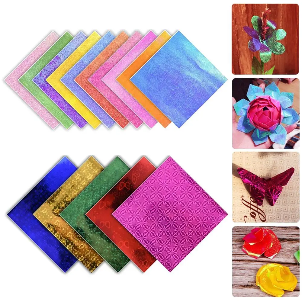 50Pcs 15cm Square Origami Paper DIY Multicolor Folding Paper Craft Decor Scrapbooking Handmade Cardstock Paper Origami