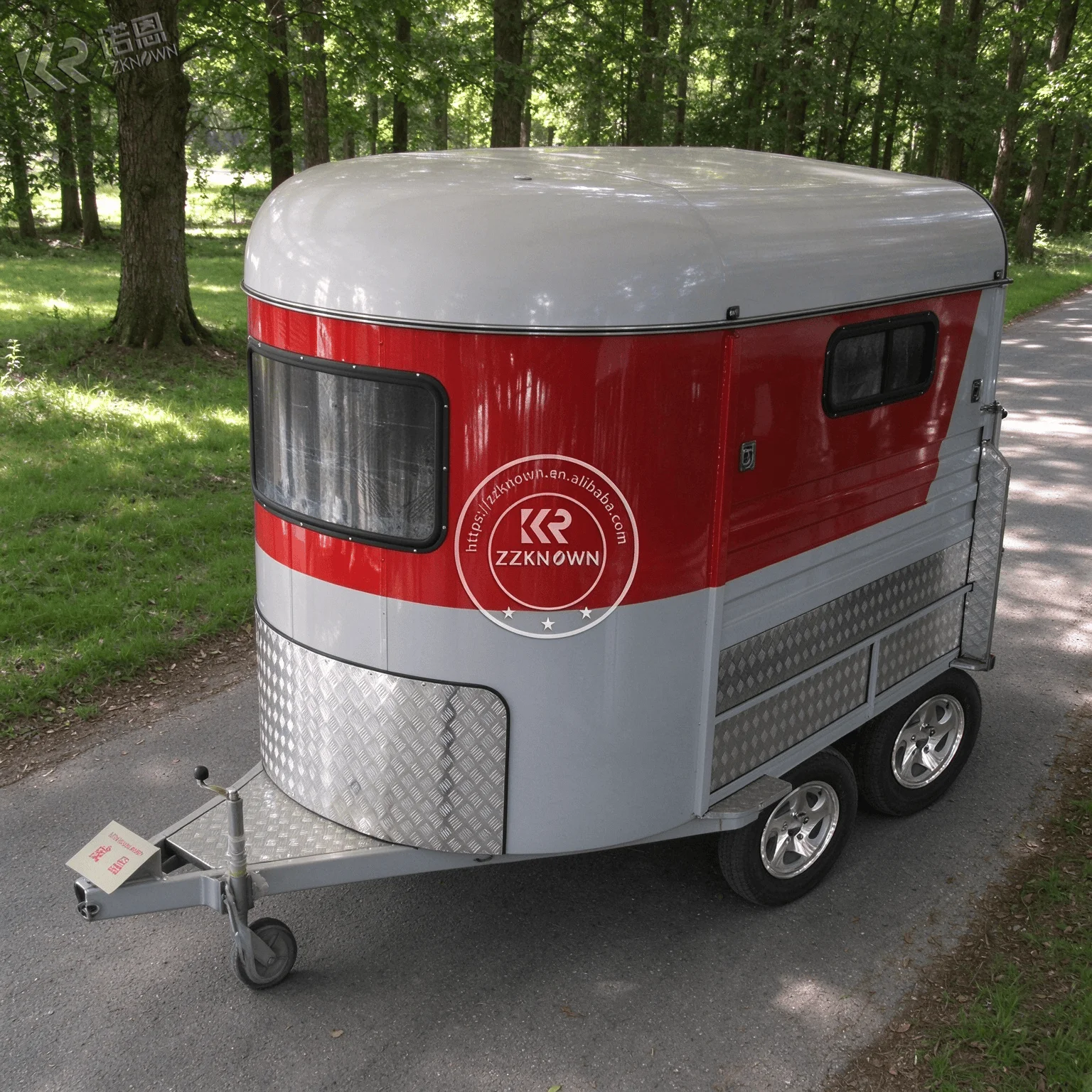 Commercial Horse Trailer For Equestrian Businesses Horse Transport Trailer For Daily Farm Operations
