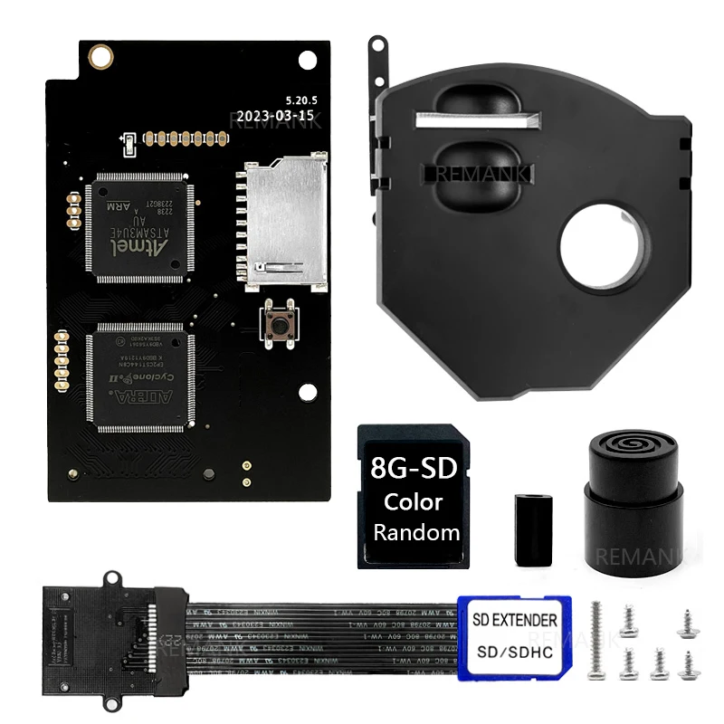 

Плата эмуляции оптического привода REMANK GDEMUPR V5.205 V515b для SEGA Dreamcast, комплект для удаленной установки карты, аксессуары для консоли DC VA1