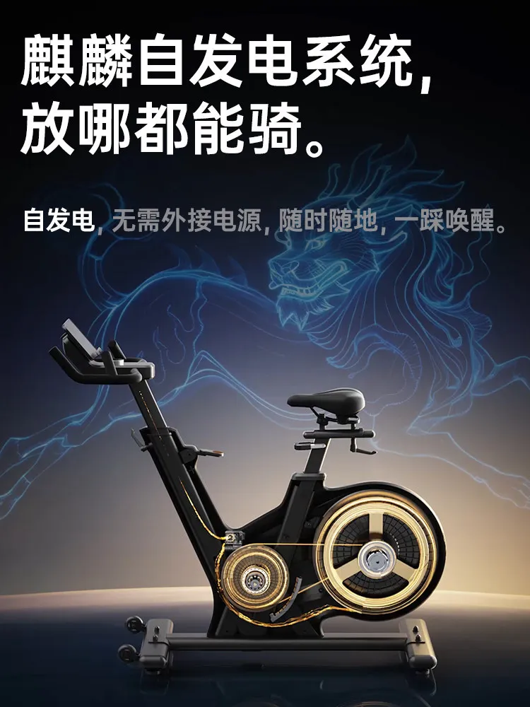 Spinning bicycle, home exercise bicycle, magnetic control professional, ultra-quiet, sports weight loss equipment