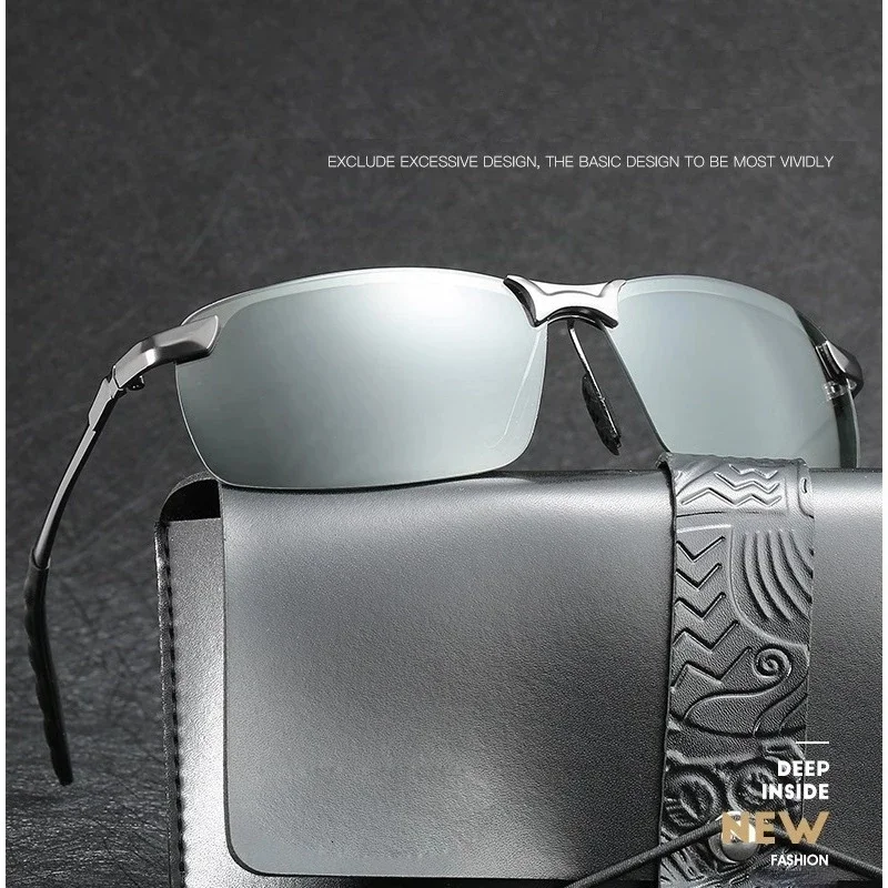 

Photochromic Sunglasses Men Polarized Driving Chameleon Glasses Male Change Color Sun Glasses Day Night Vision Driver's Eyewear