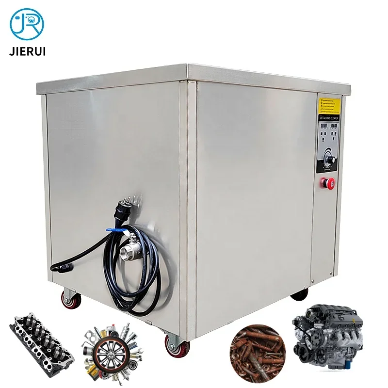 JieRui Large Ultrasound Cleaning Machine Dpf Automotive Explosion Proof Engine Block 38L Industrial Ultrasonic Cleaner For Sale