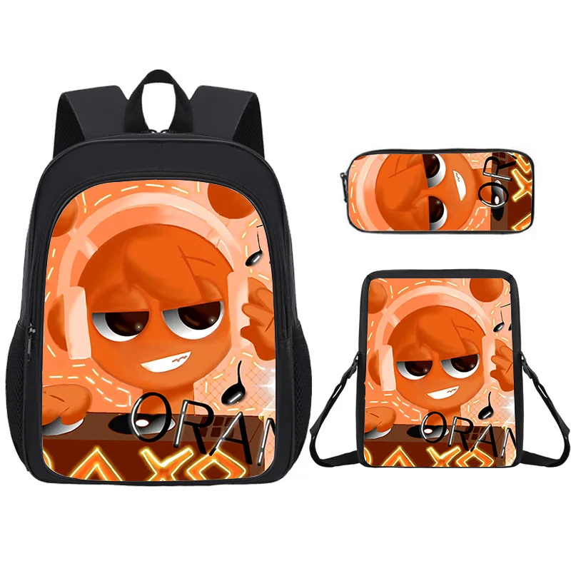 Mochila escolar Sprunki de 3 uds., Mochila escolar Incredibox Sprunki, Mochila Sprunki, Mochila para estudiantes, regalo de Navidad