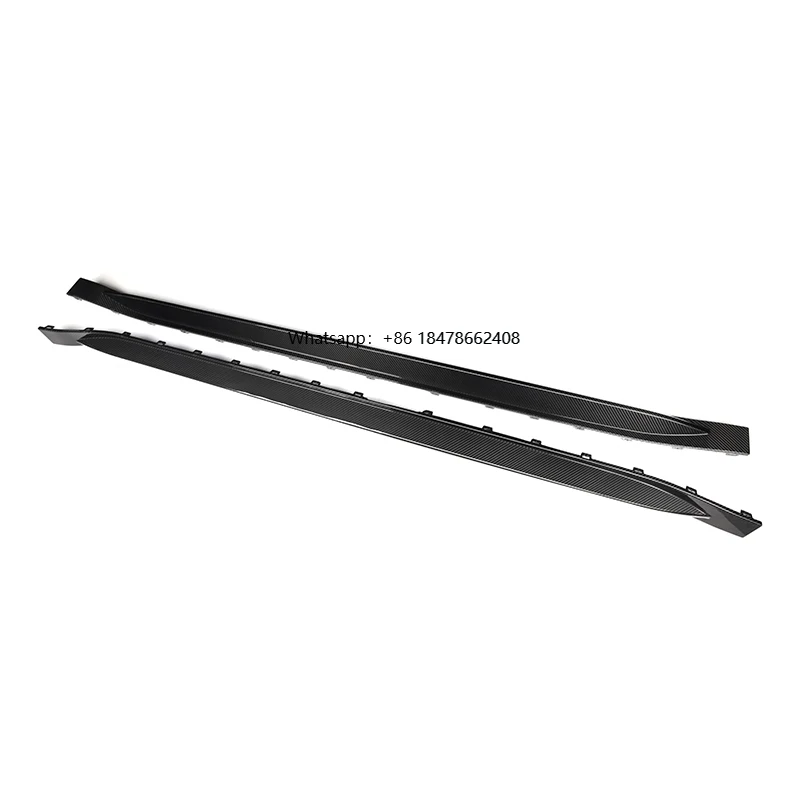 

100% Dry Carbon Fiber High Quality Side Skirt for G80 M3 2021+ Sedan 4-door OEM Style Carbon Fiber Side Skirt