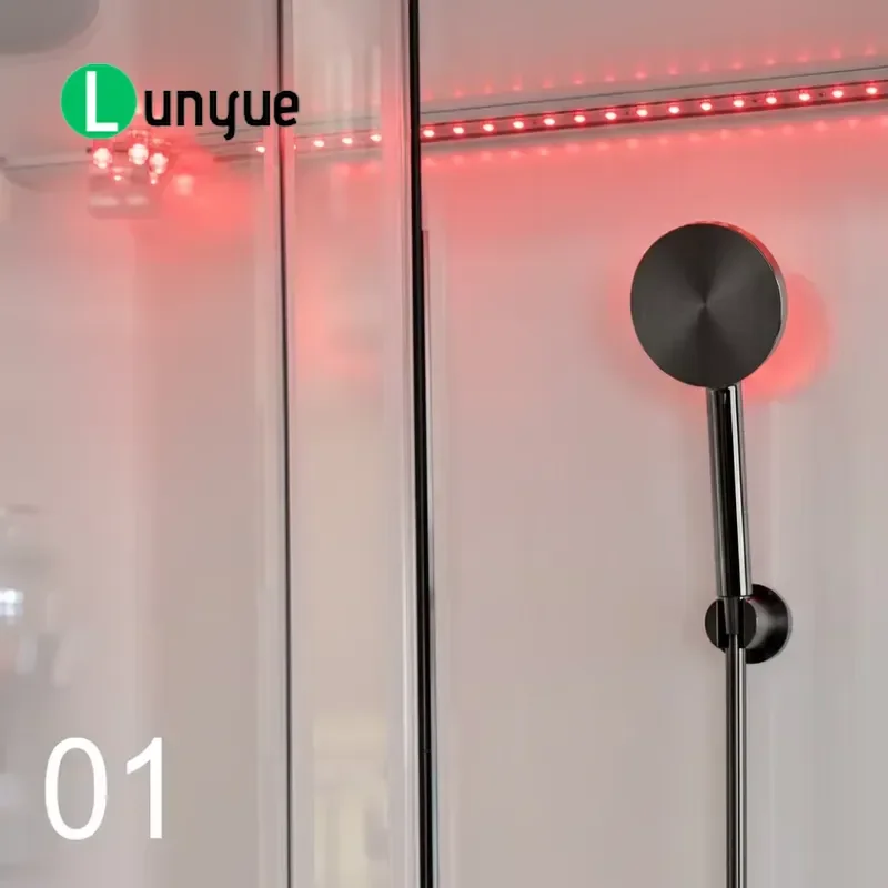 Reverse Opening Smart Shower Room Easy Assemble Prefabricated Bathroom Enclosure Glass Door Cabin for Home Bath Space Saving
