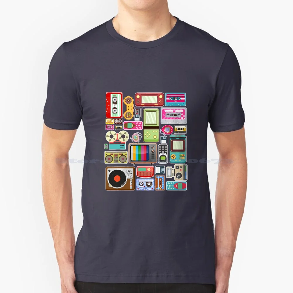 Yours 80S 90S Video Game Retro Classic T Shirt 100% Cotton Tee Game 80S Game Video Game Gamer Game Classic Arcade Game Arcade