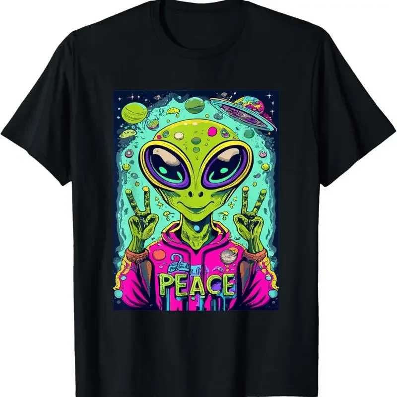 Retro Alien Lover Ufo Abduction Team T Shirt