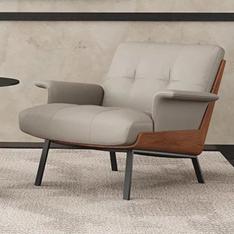

Unique Designer Living Room Chairs Luxury Wooden Cozy Design Modern Chairs Oversized Single Fauteuil De Salon Lounge Furniture