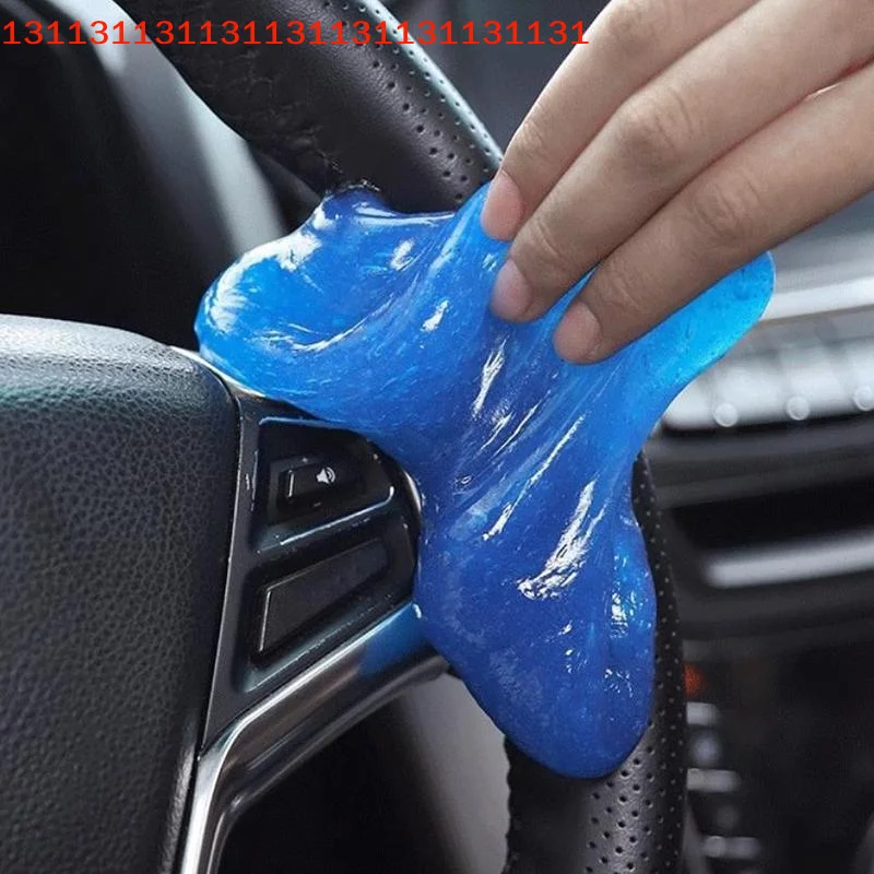 Car Cleaning Gel Slimy Detailing Putty Dust Remover Universal for Dashboard Gaps Air Vent Quick Easy Cleaning