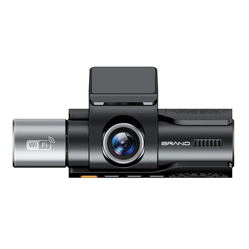 2025 Innovative Design 3 Lens Dash Cam 4K Night Vision 1080p for  Sensor GPS Mobile Connectivity Any Car for Car Recorder