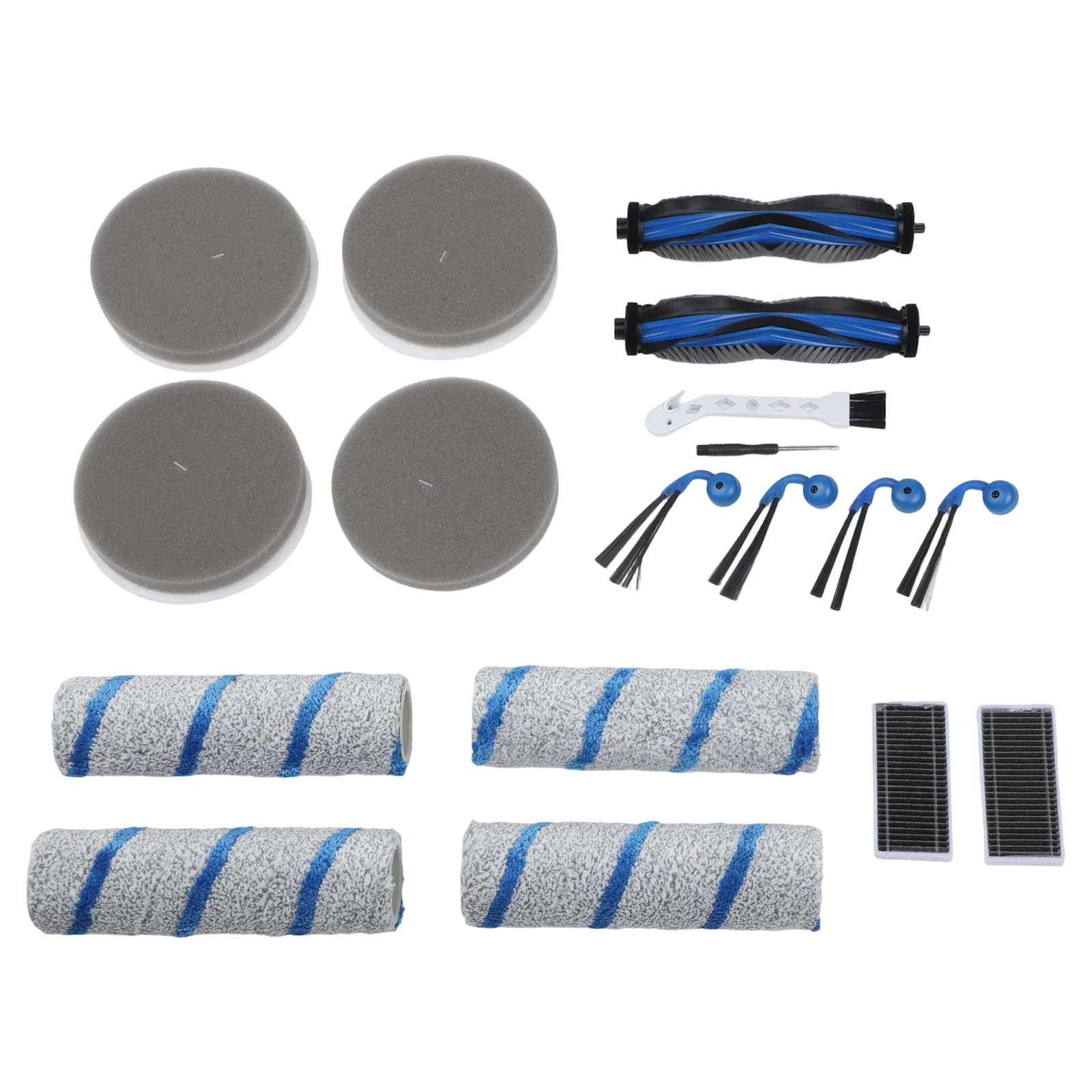 For Deebot X11 OmniCyclone Replacement Brushes X11 Accessories For Home for Cleaning Vacuum Accessories Kit Captures 99.97 Dust