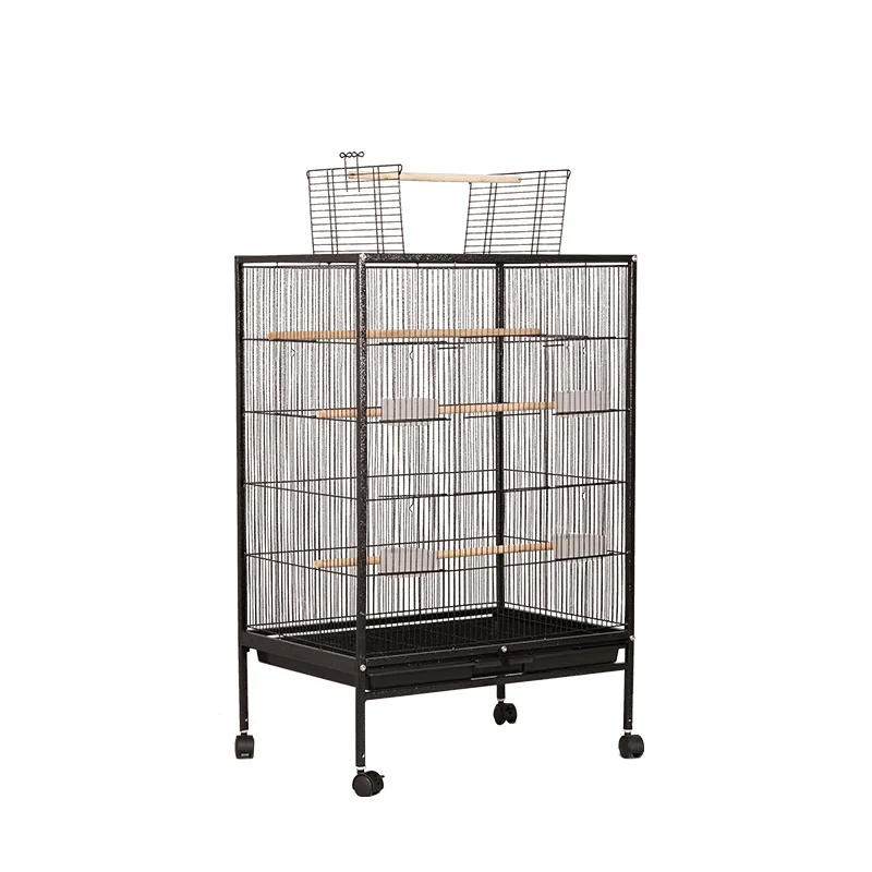 

Домашняя металлическая клетка для птиц, элитная птичья вилла, проволочная клетка для птиц, оптовая продажа