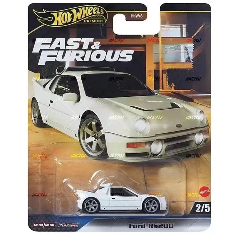 Original Mattel Hot Wheels Premium Car 1/64 Fast & Furious Nissan Skyline GTR Honda NSX-R Vehicle Toys for Boys Collection Gift