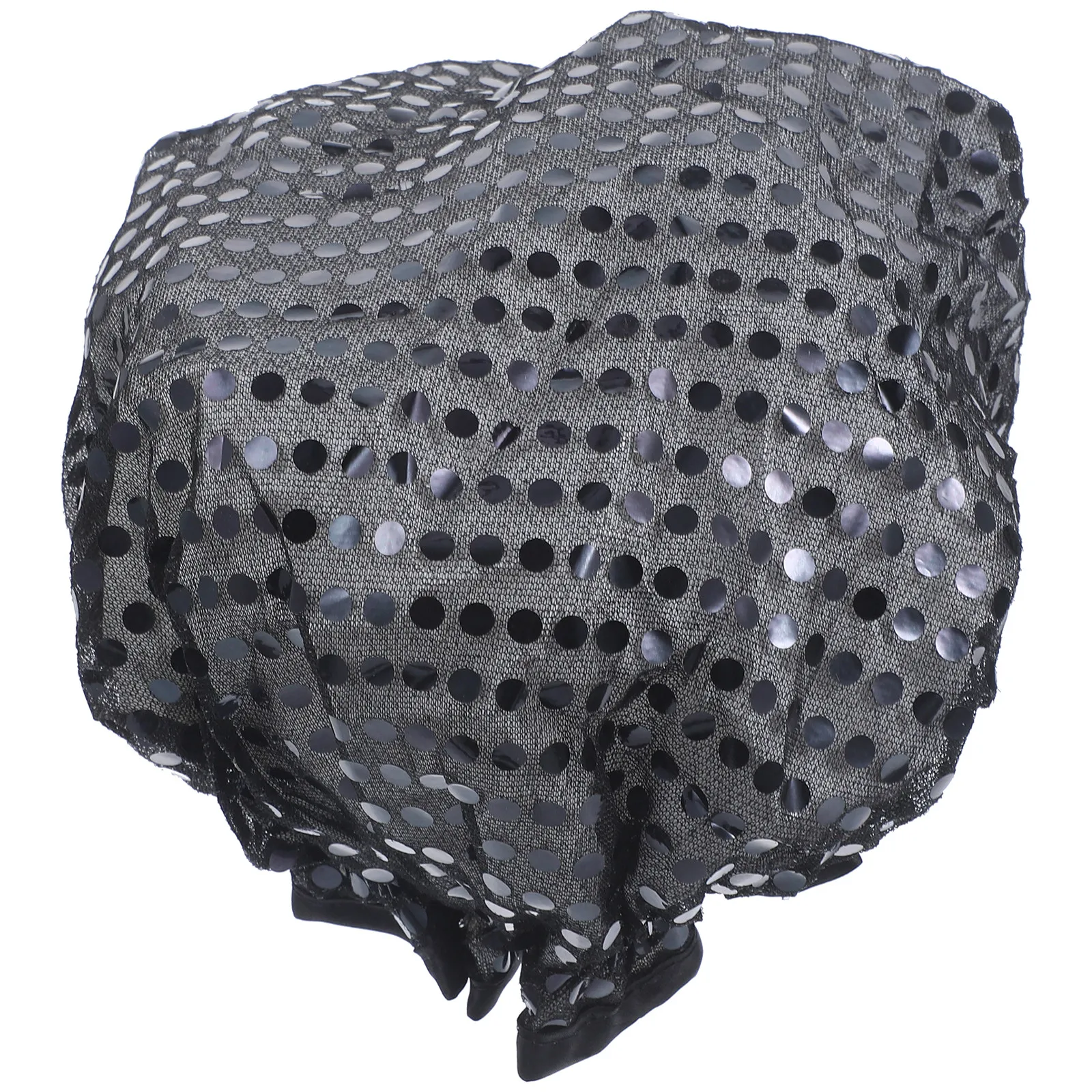 Sequin Large Waterproof Shower Cap Elastic Bathing Hat Reusable Hair Bonnet for Women Men Hair Cover Protection