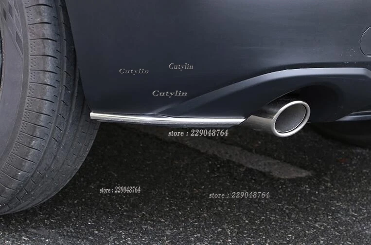 For Mazda Cx-30 Cx30 2020-2022 2023 Stainless Steel Front Rear Corner Protection Strip Cover Trim Decorative Car Accessories