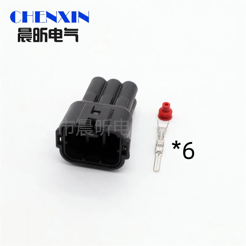 

Автомобильный аксессуар 6-контактный разъем 6189-6172 герметичный электрический разъем с клеммами и уплотнениями