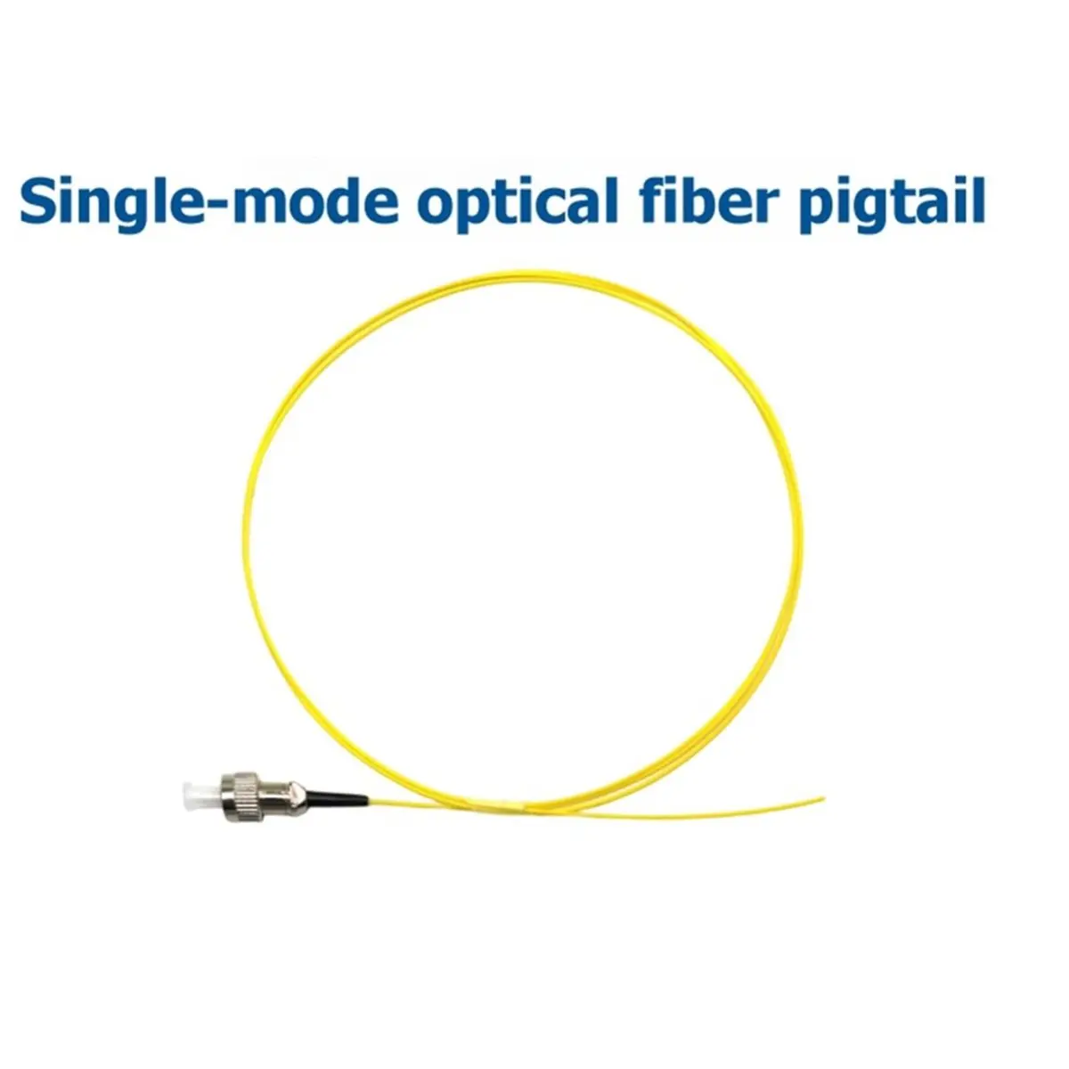 10Pcs Fiber Optic Pigtail FC/UPC SM Simplex FC/UPC 0.9MM Single Mode Bare Fiber Pigtail for Telecommunication Splicing A