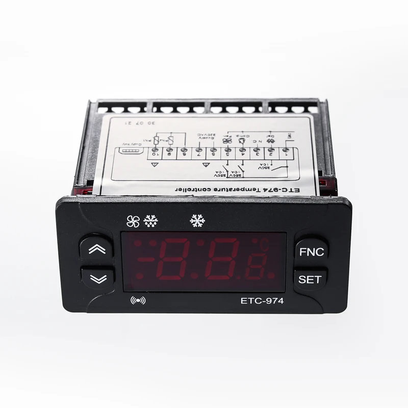 ETC-974 Energy Saving  Thermostat for Cold Storage zer LED Display Optimize Cooling Efficiency Cut Costs