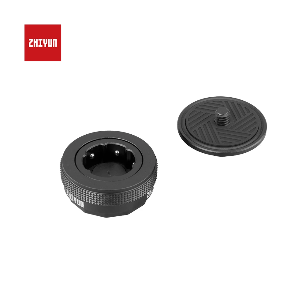 Zhiyun ex1d03 acessório transmount kit de configuração de liberação rápida para guindaste m3/weebill s/guindaste 2s cardan com parafuso de 1/4