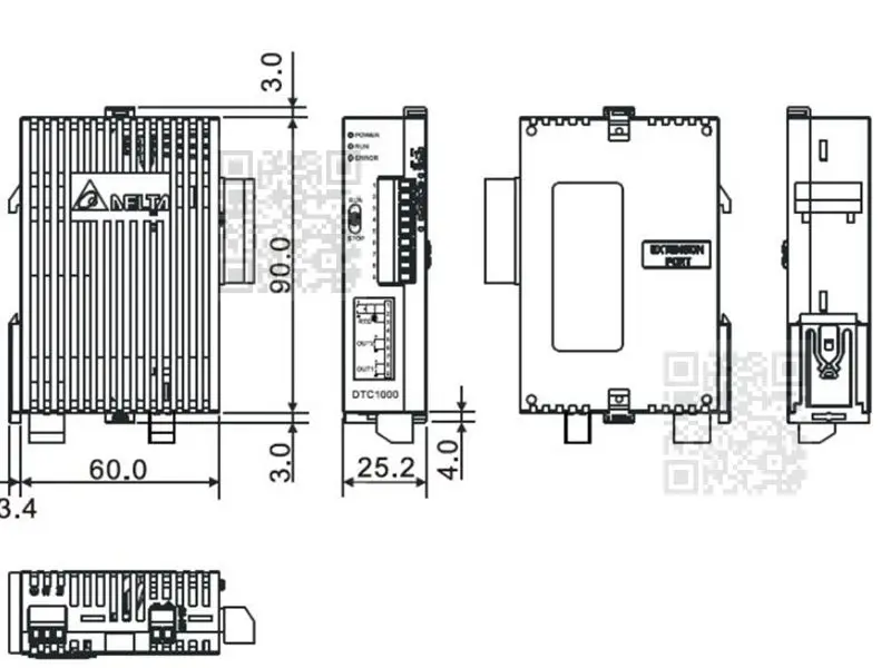 DTE10T-N DC24V Input Delta Module New