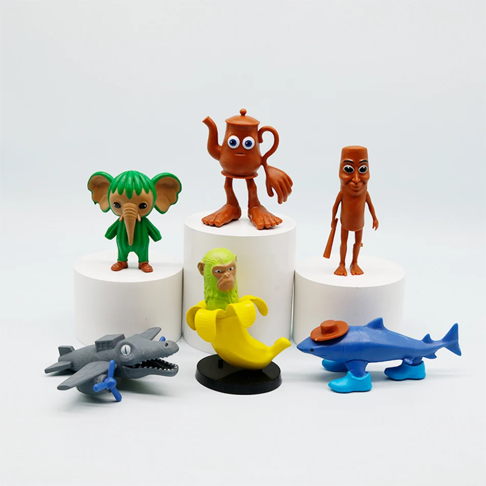 

8Pcs Clearance Sale Italian Brainrot tralalero tralala Figure TungTungTung Statue Fidget AI Toy Figure Model Decoration Gifts