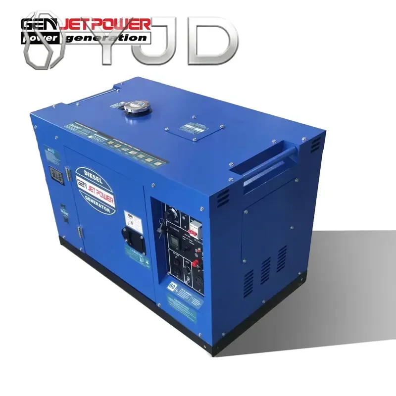 Direct Factory Selling 5kw 10kva Portable Silent Small Diesel Generator 10kw Single/Three Phase