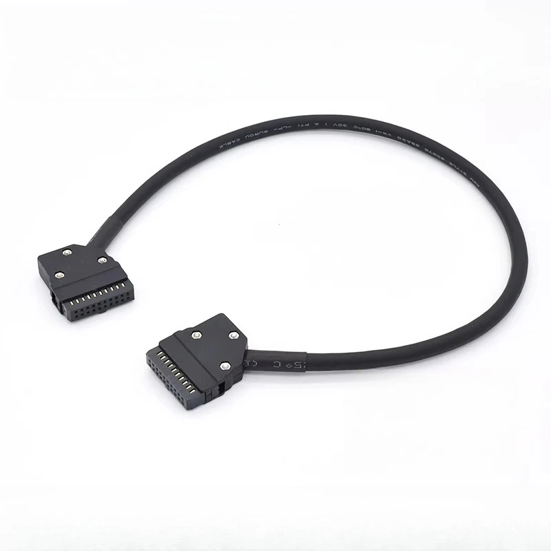 IDC40P terminal block PLC horn cable IDC communication cable IDC20 34 40 50 core cable