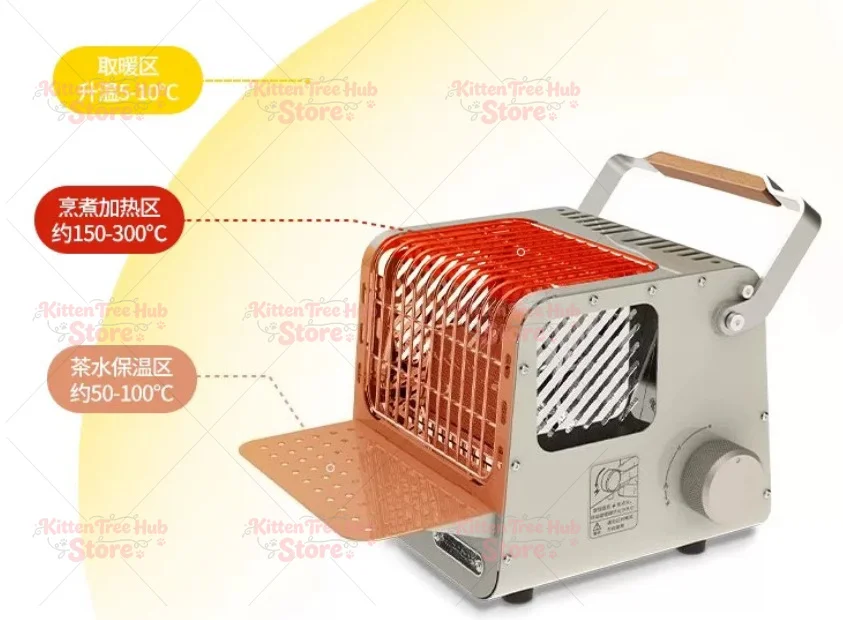 Time Mini Cassette Heating Stove Portable Outdoor Camping Camping Baking Stove Heater