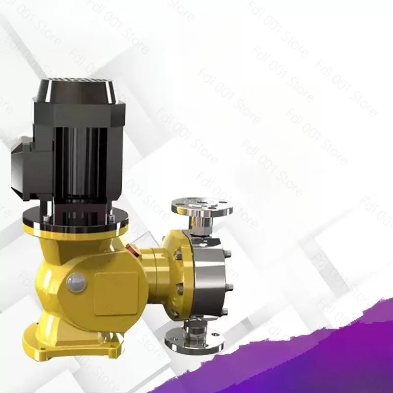 For GM diaphragm dosing metering pump adjustable acid and alkali water treatment PACPAM accelerant curing agent