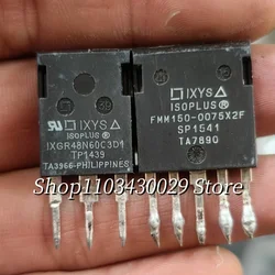 5Pcs Original IXGR48N60C3D1 TO-247 56A 600V IGBT Power Tube FMM150-0075X2F I4-PAC-5 120A 75V N-Channel Power MOSFETs
