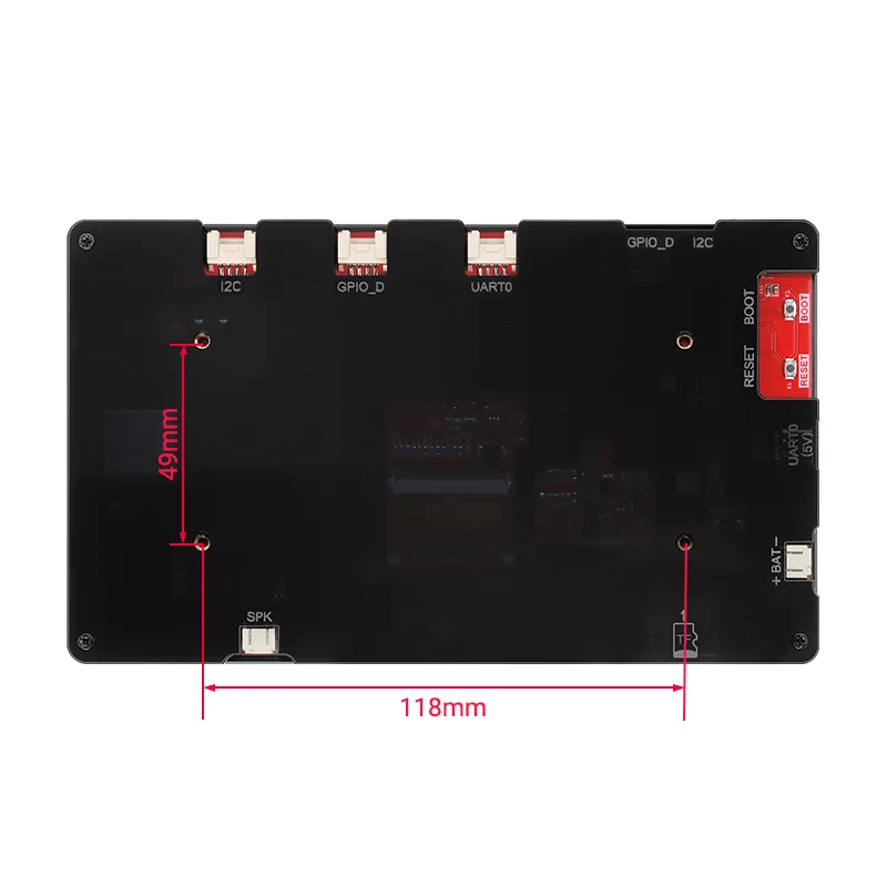 CrowPanel- ESP32 7.0 Inch 800x480 Resolution HMI Touch Screen TFT-LCD Smart Display Module with  Learning for Arduino/ LVGL